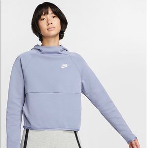 Womens Pullover Hoodie Nike Sportswear Tech Fleece